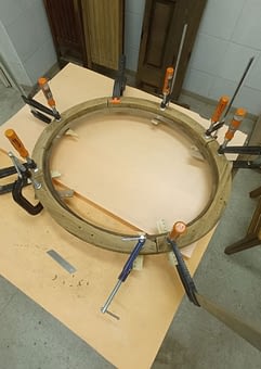 Реставрация рамы для старинного зеркала