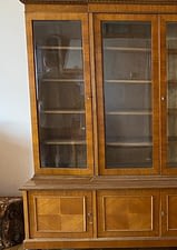Старинный шкаф после реставрации