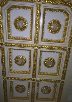 Реставрация золочения кухонного гарнитура