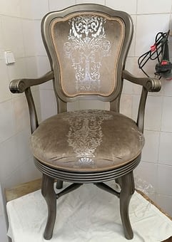 Реставрация и ремонт крутящегося кресла