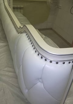 Реставрация изножья кровати
