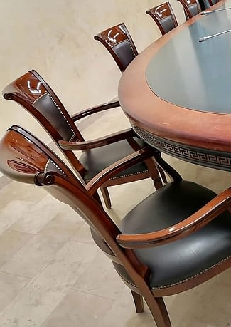 Реставрация комплекта стульев